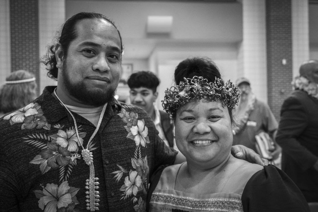 Melisa Laelan, Director, Arkansas Coalition for the Marshall Islands With Her Husband