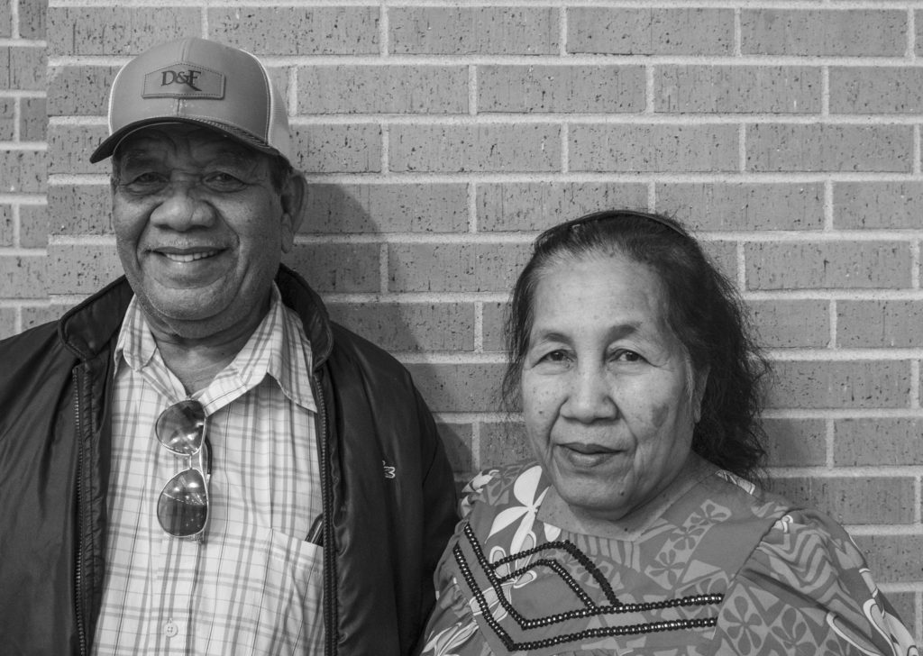 Marshallese Couple, Nuclear Remembrance Day, Springdale, Arkansas