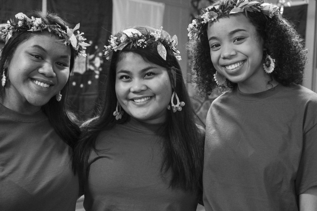 Marshallese Young Women, Nuclear Remembrance Day, Springdale, Arkansas